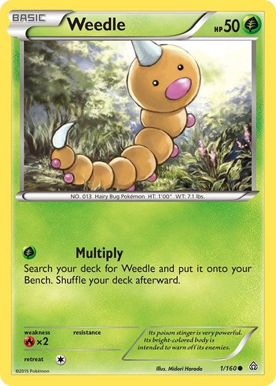 PRC: Weedle (Reverse Holofoil)