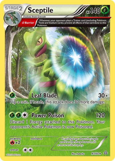 PRC: Sceptile (Omega) (Reverse Holofoil)