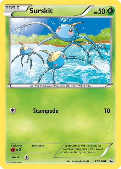 PRC: Surskit (Reverse Holofoil)