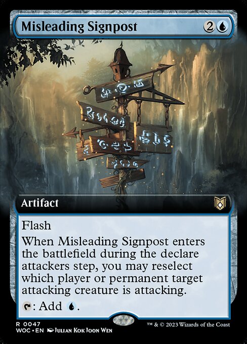 WOC: Misleading Signpost (Extended Art)