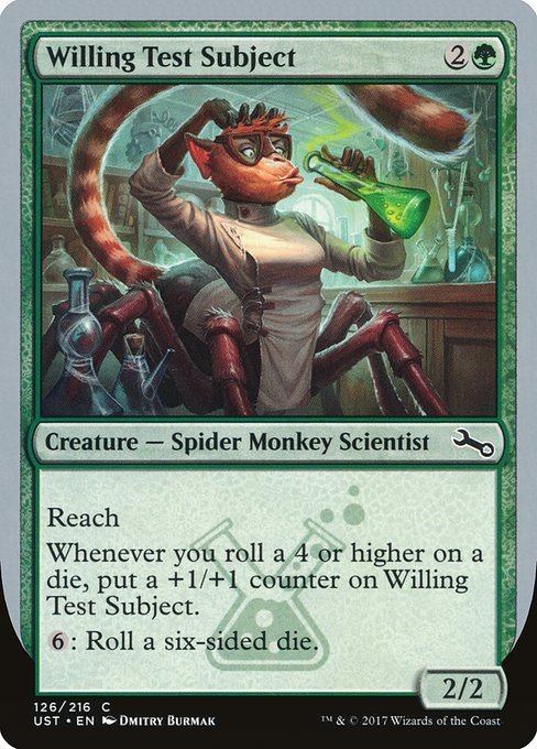 UST: Willing Test Subject (Foil)