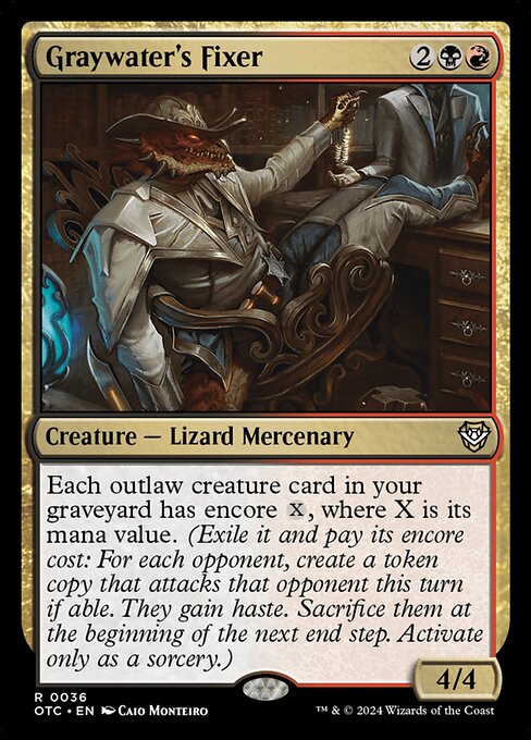 OTC: Graywater's Fixer