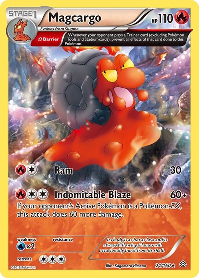 PRC: Magcargo (Omega) (Reverse Holofoil)