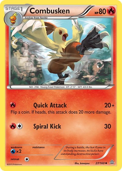 PRC: Combusken (Reverse Holofoil)