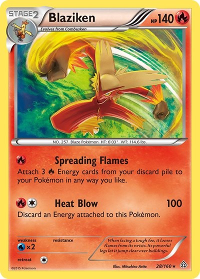 PRC: Blaziken (Reverse Holofoil)