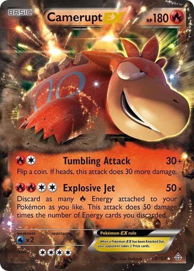 PRC: Camerupt EX (Holofoil)