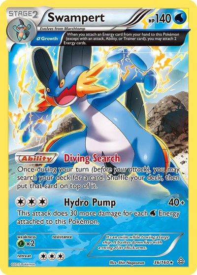 PRC: Swampert (Alpha) (Holofoil)