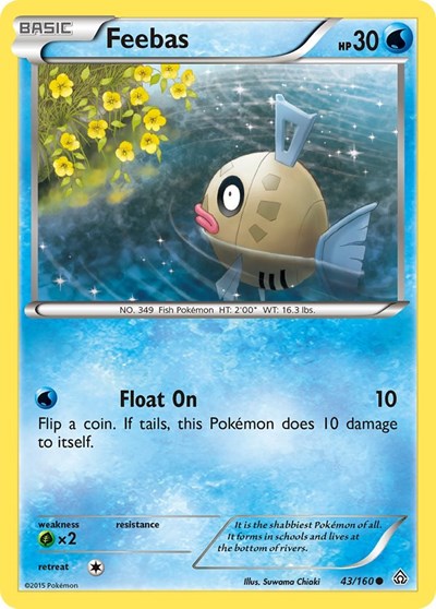 PRC: Feebas (Reverse Holofoil)