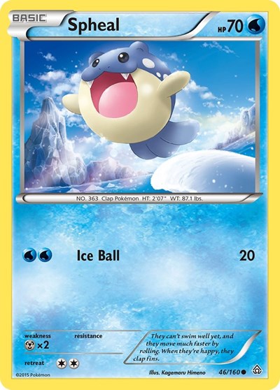 PRC: Spheal (46) (Reverse Holofoil)