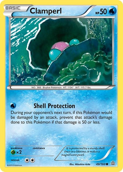 PRC: Clamperl (Reverse Holofoil)