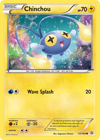 PRC: Chinchou (Reverse Holofoil)