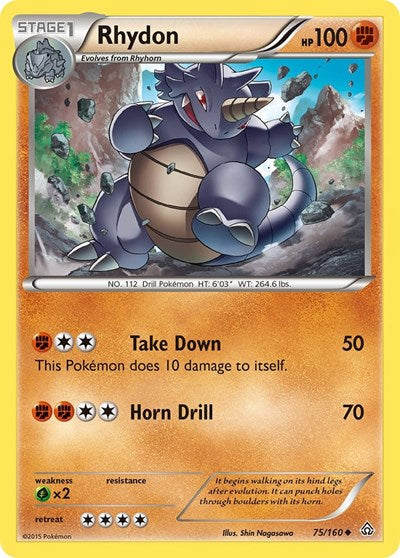 PRC: Rhydon (Reverse Holofoil)