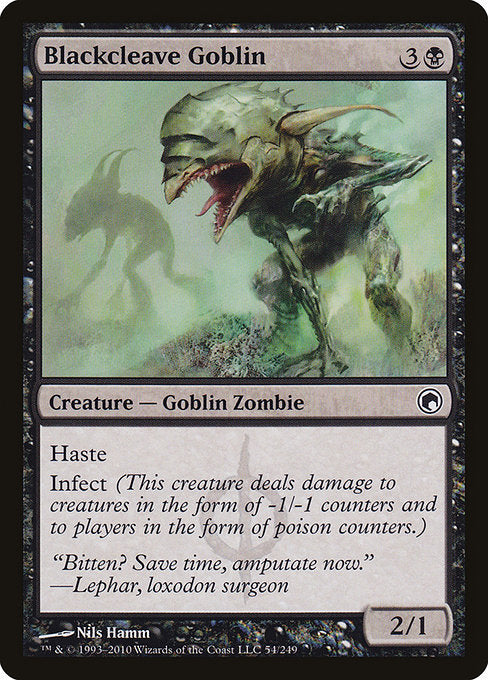 SOM: Blackcleave Goblin (Foil)