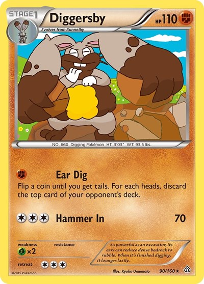 PRC: Diggersby (Reverse Holofoil)