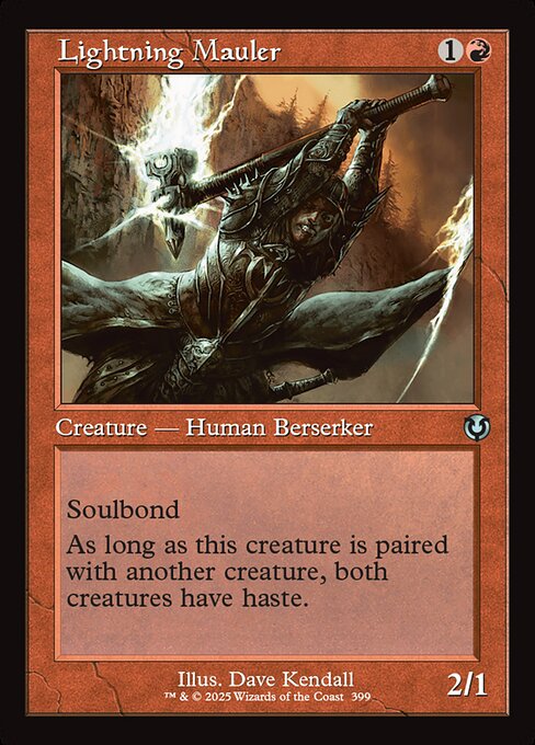 INR: Lightning Mauler (Retro Frame) (Foil)