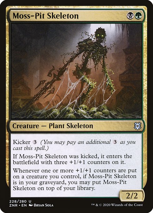 ZNR: Moss-Pit Skeleton (Foil)