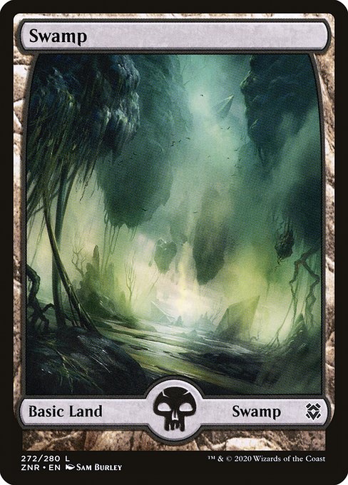 ZNR: Swamp (272) - Full Art