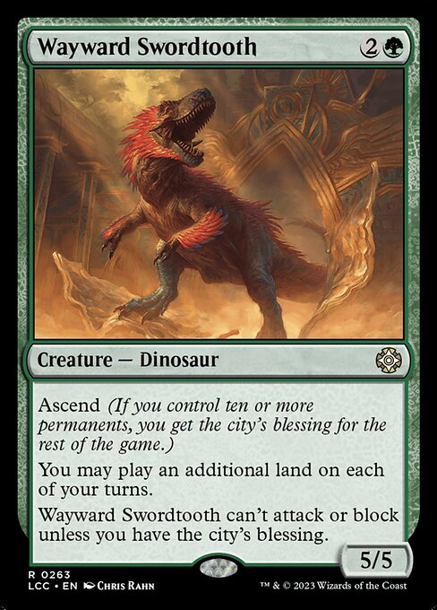 LCC: Wayward Swordtooth