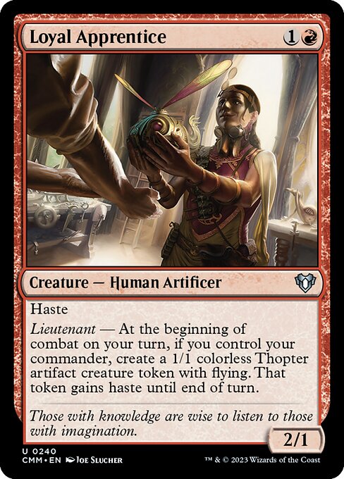 CMM: Loyal Apprentice (Foil)