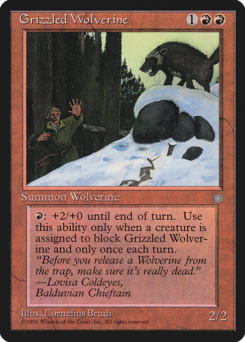 ICE: Grizzled Wolverine
