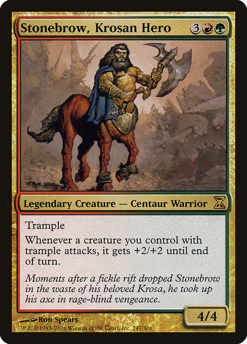 TSP: Stonebrow, Krosan Hero