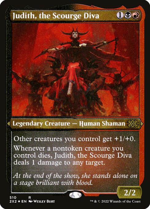 2X2: Judith, the Scourge Diva (Foil Etched)