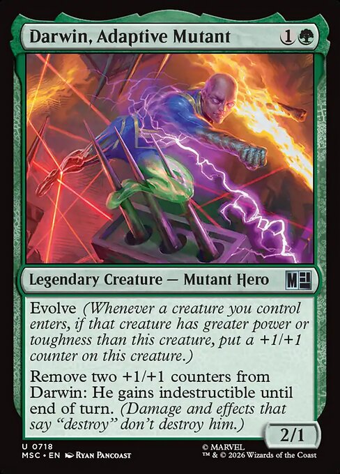 MSC: Darwin, Adaptive Mutant (Foil)