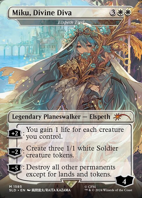 SLD: Miku, Divine Diva - Elspeth Tirel (Foil)