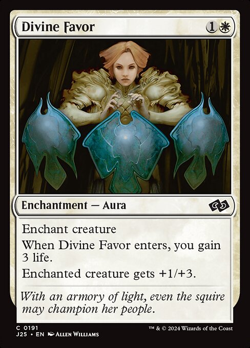 J25: Divine Favor