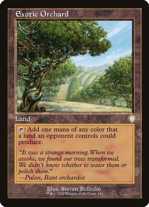 BRC: Exotic Orchard (Retro Frame)