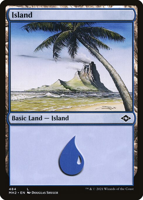 MH2: Island (484) (Foil Etched)