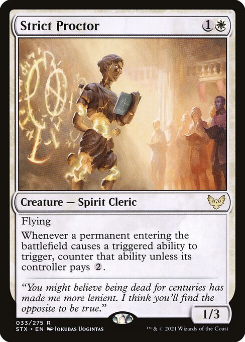 STX: Strict Proctor (Foil)