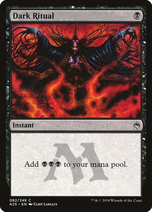 A25: Dark Ritual (Foil)