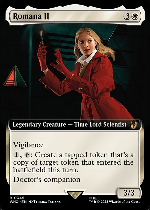 WHO: Romana II (Extended Art) (Foil)