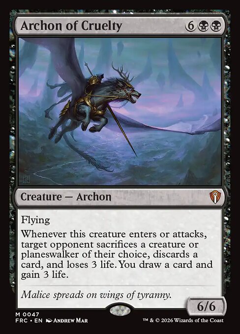 FRC: Archon of Cruelty