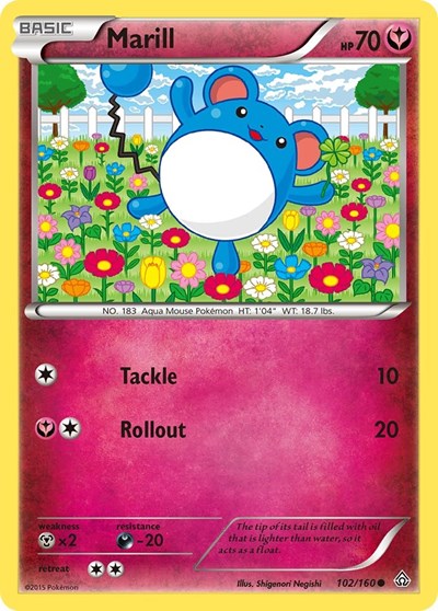 PRC: Marill (Reverse Holofoil)