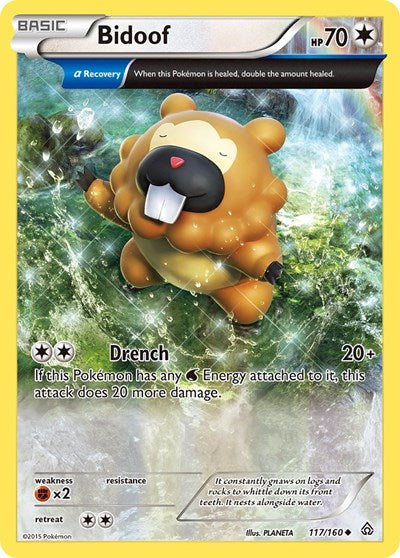 PRC: Bidoof (Alpha) (Reverse Holofoil)