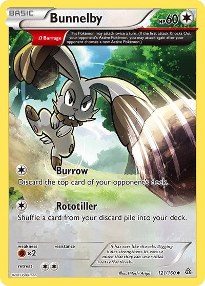 PRC: Bunnelby (Omega) (Reverse Holofoil)