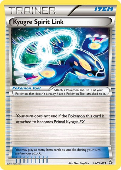 PRC: Kyogre Spirit Link (Reverse Holofoil)