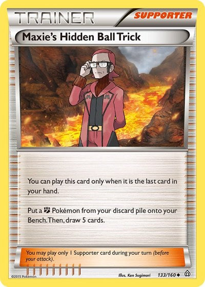 PRC: Maxie's Hidden Ball Trick (Reverse Holofoil)