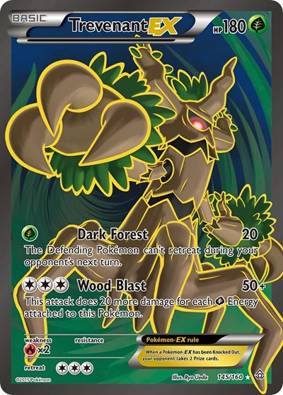 PRC: Trevenant EX (145 Full Art) (Holofoil)