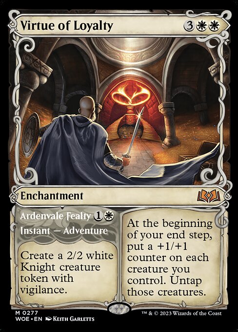 WOE: Virtue of Loyalty (Showcase) (Foil)