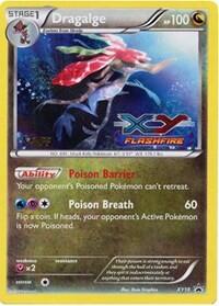 PR: Dragalge - XY10 (Prerelease) [Staff] (Holofoil)