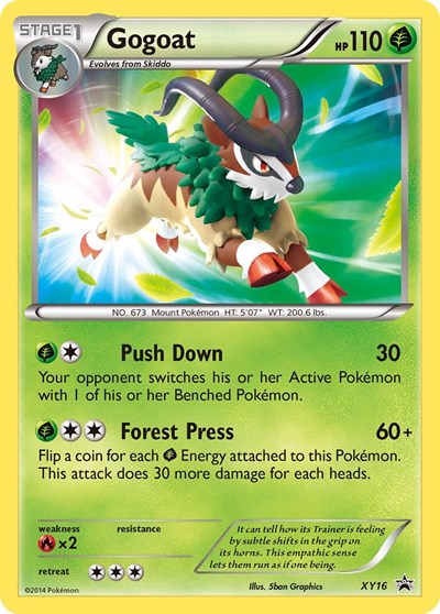 PR: Gogoat - XY16 (Holofoil)