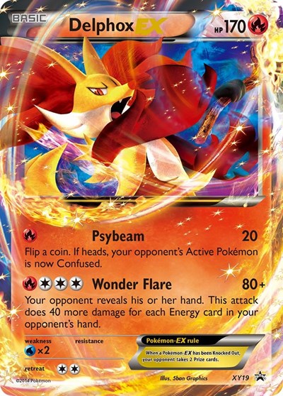 PR: Delphox EX - XY19 (Holofoil)