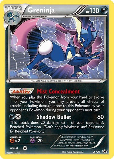 PR: Greninja - XY24 (Holofoil)