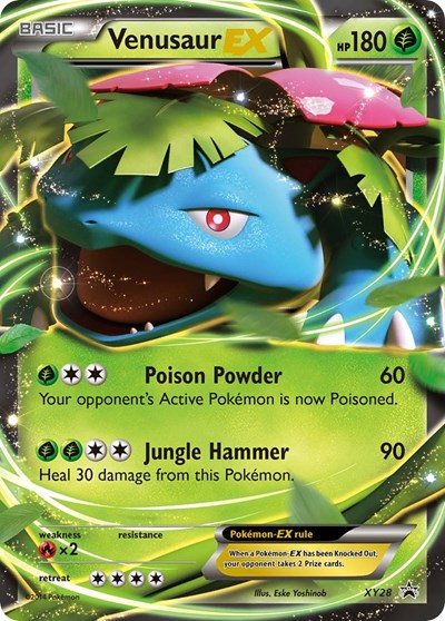 PR: Venusaur EX - XY28 (Holofoil)