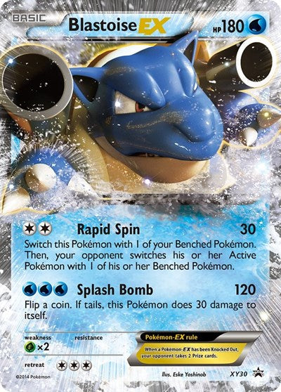 PR: Blastoise EX - XY30 (Holofoil)