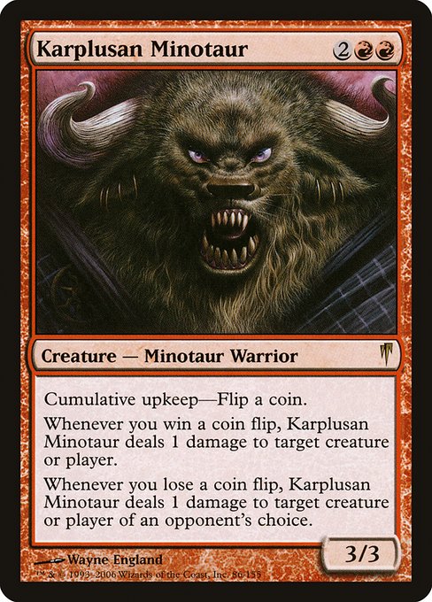 CSP: Karplusan Minotaur (Foil)