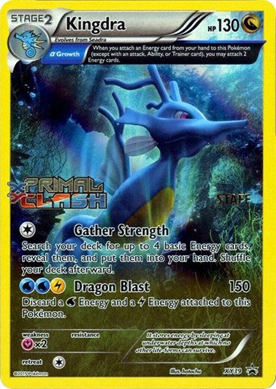 PR: Kingdra - XY39 (Prerelease) [Staff] (Holofoil)